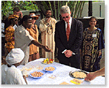 Clintons in Ghana
