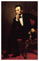 Painting of President Lincoln