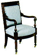 Chair bought by Monroe for the East Room