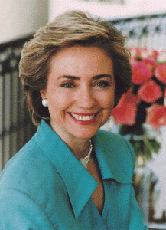 young hillary clinton first lady