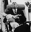 Picture of Lyndon Johnson and  Yuki