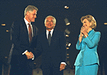 The Clinton's with Mr. Lauren