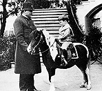 Picture of Quentin Roosevelt on his Pony