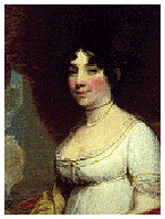 Portrait of First Lady Dolly Madison