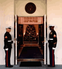 Marines  at the White House