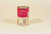 PHOTO: Bar code technology on soup can