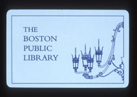 PHOTO: A Boston Public Library card