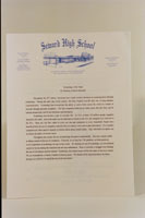 PHOTO: Seward High School Letter