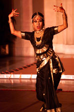 Dancers perform during the cultural entertainment at the State Dinner.  Rashtrapati Bhavan, New Delhi.